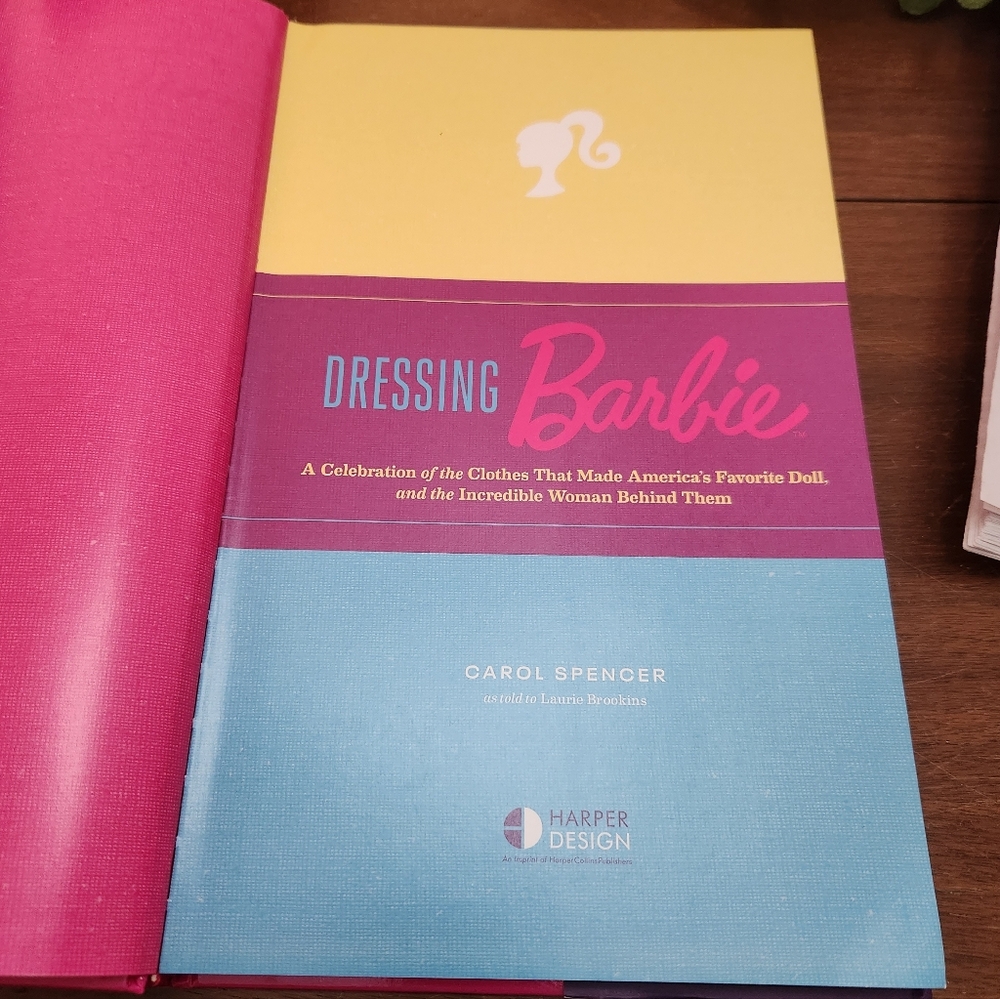 Dressing Barbie Hard Cover Book In Dust Cover 160 Pages EUC - Picture 5 of 16